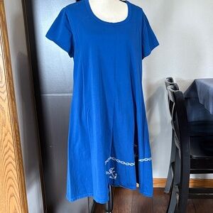 Women’s Cruise Wear & Co. Size XL 100% Cotton Nautical Dress